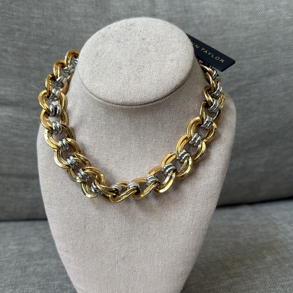 Ann Taylor 2-Toned Chain - Picture 1 of 4